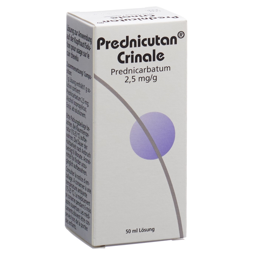PREDNICUTAN Crinale 2.5 mg/g, Hauptbild