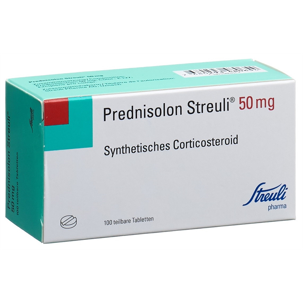 PREDNISOLONE Streuli 50 mg, Hauptbild