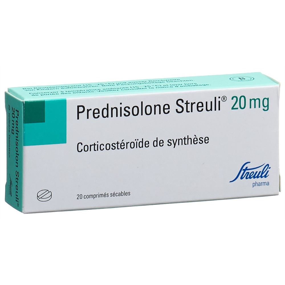 PREDNISOLONE Streuli 20 mg, image 2 sur 2