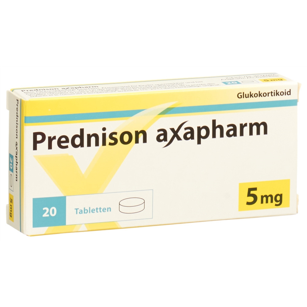 PREDNISONE axapharm 5 mg, image principale