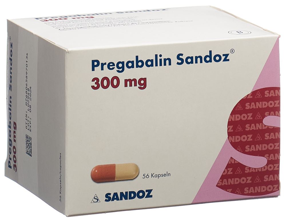 PREGABALINE Sandoz 300 mg, Hauptbild