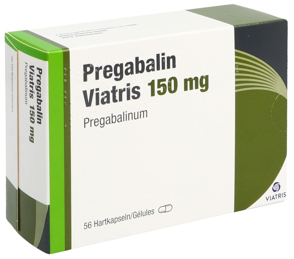 PREGABALINE Viatris 150 mg, Hauptbild PREGABALINE Viatris 150 mg, Hauptbild
