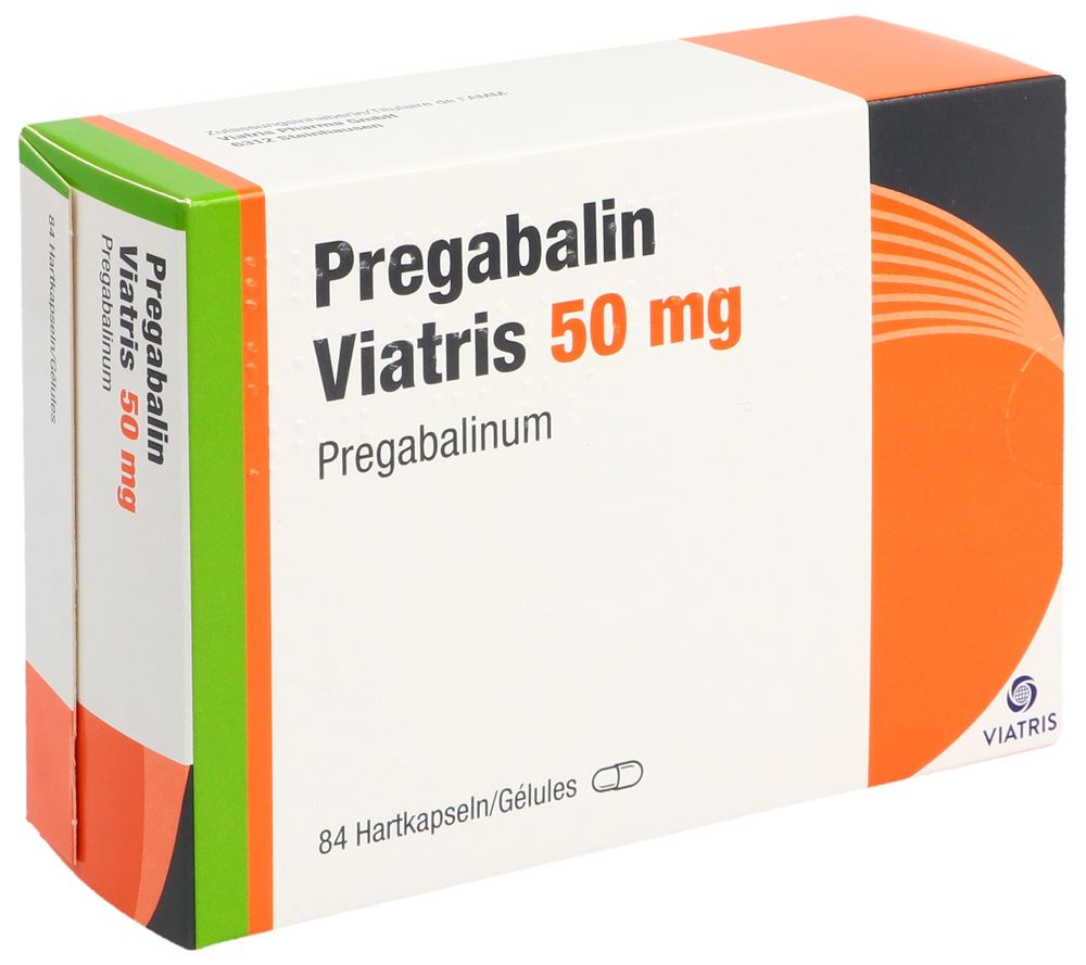PREGABALINE Viatris 50 mg, Hauptbild