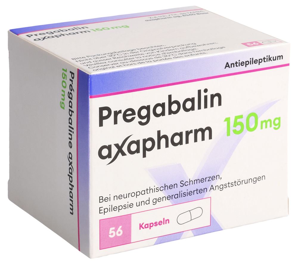 PREGABALINE axapharm 150 mg, image principale