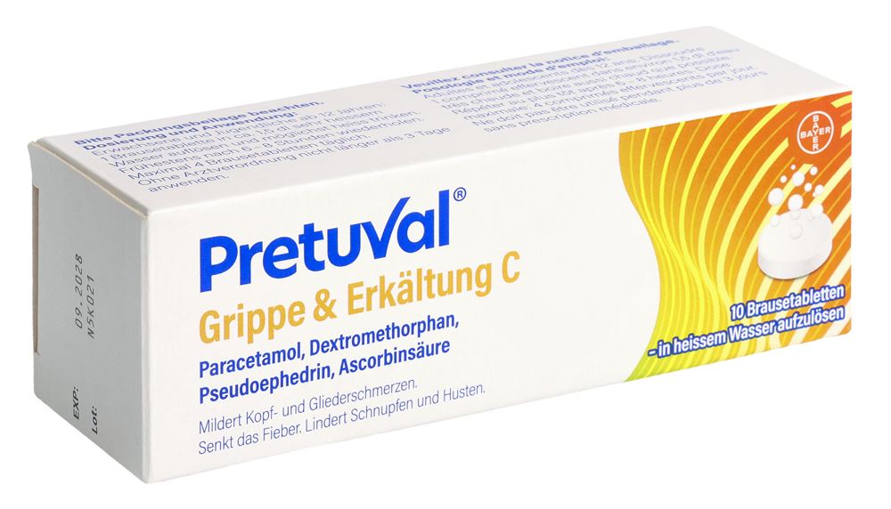 PRETUVAL Grippe und Erkältung C, Hauptbild