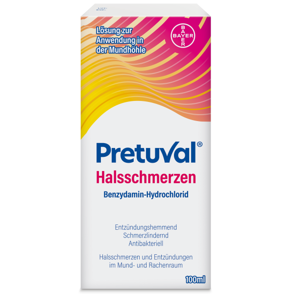 PRETUVAL Halsschmerzen