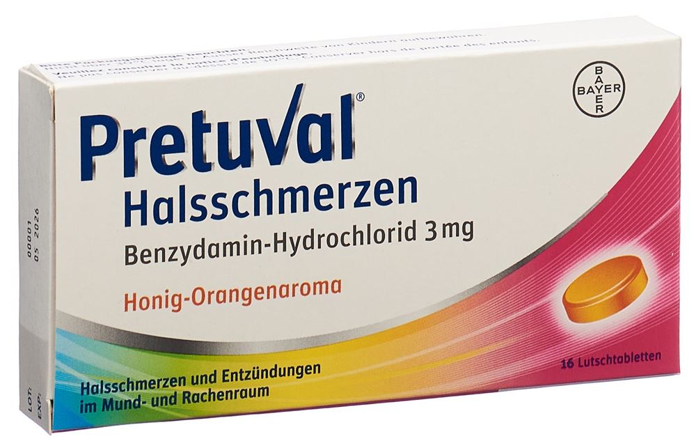 PRETUVAL Halsschmerzen