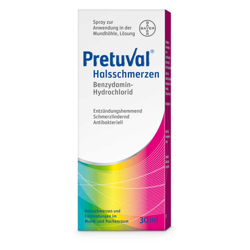 PRETUVAL Halsschmerzen