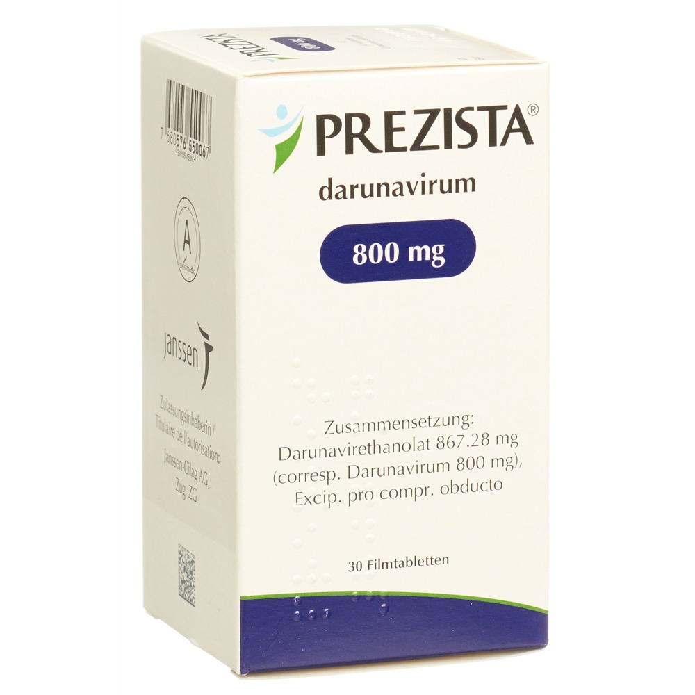 PREZISTA Filmtabl 800 mg Ds 30 Stk, Hauptbild