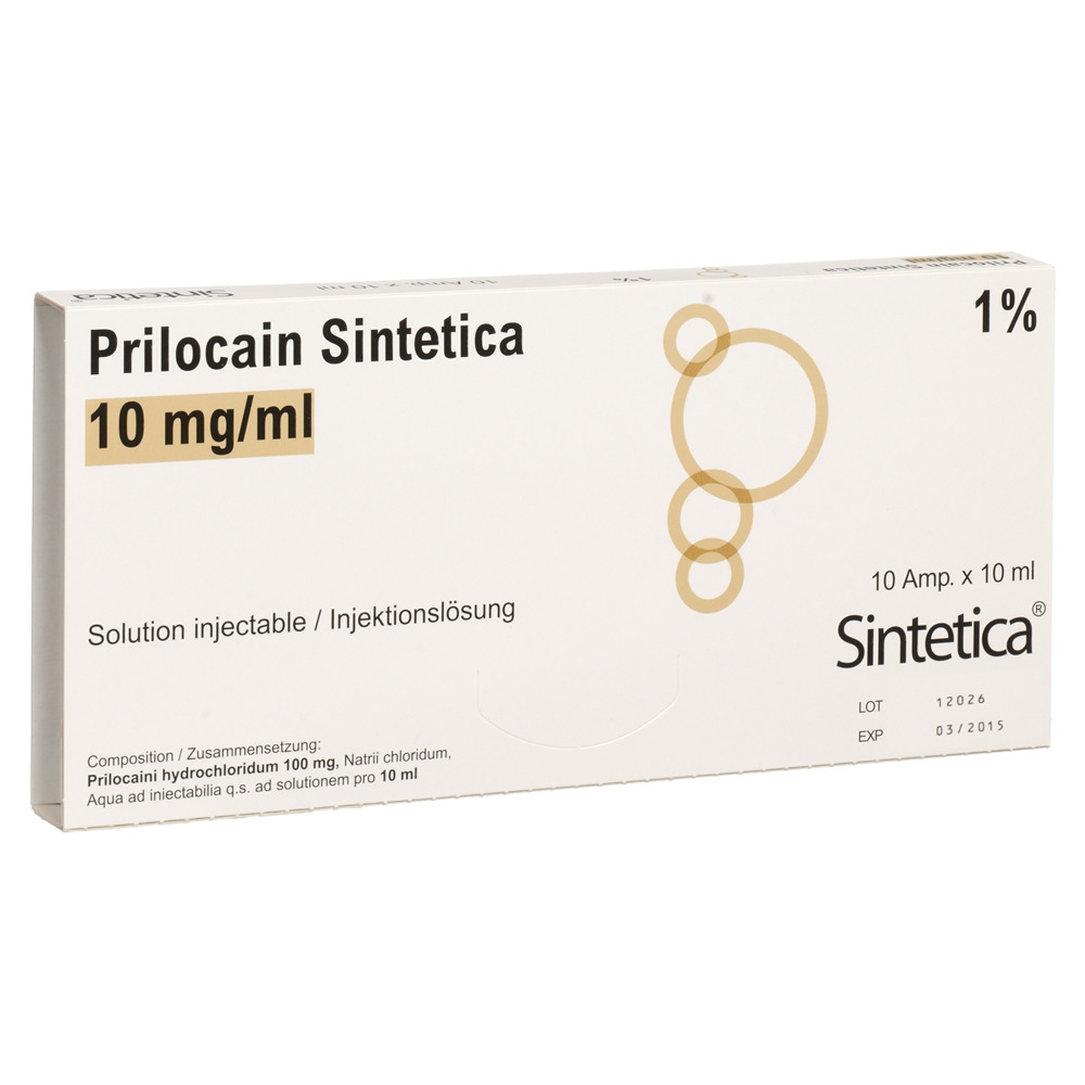 PRILOCAINE Sintetica 10 mg/ml, Hauptbild