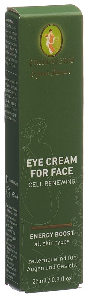 Primavera Energy Boost Eye Cream or Face