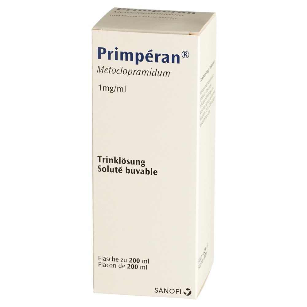 PRIMPERAN sol 1 mg/ml fl 200 ml, image principale
