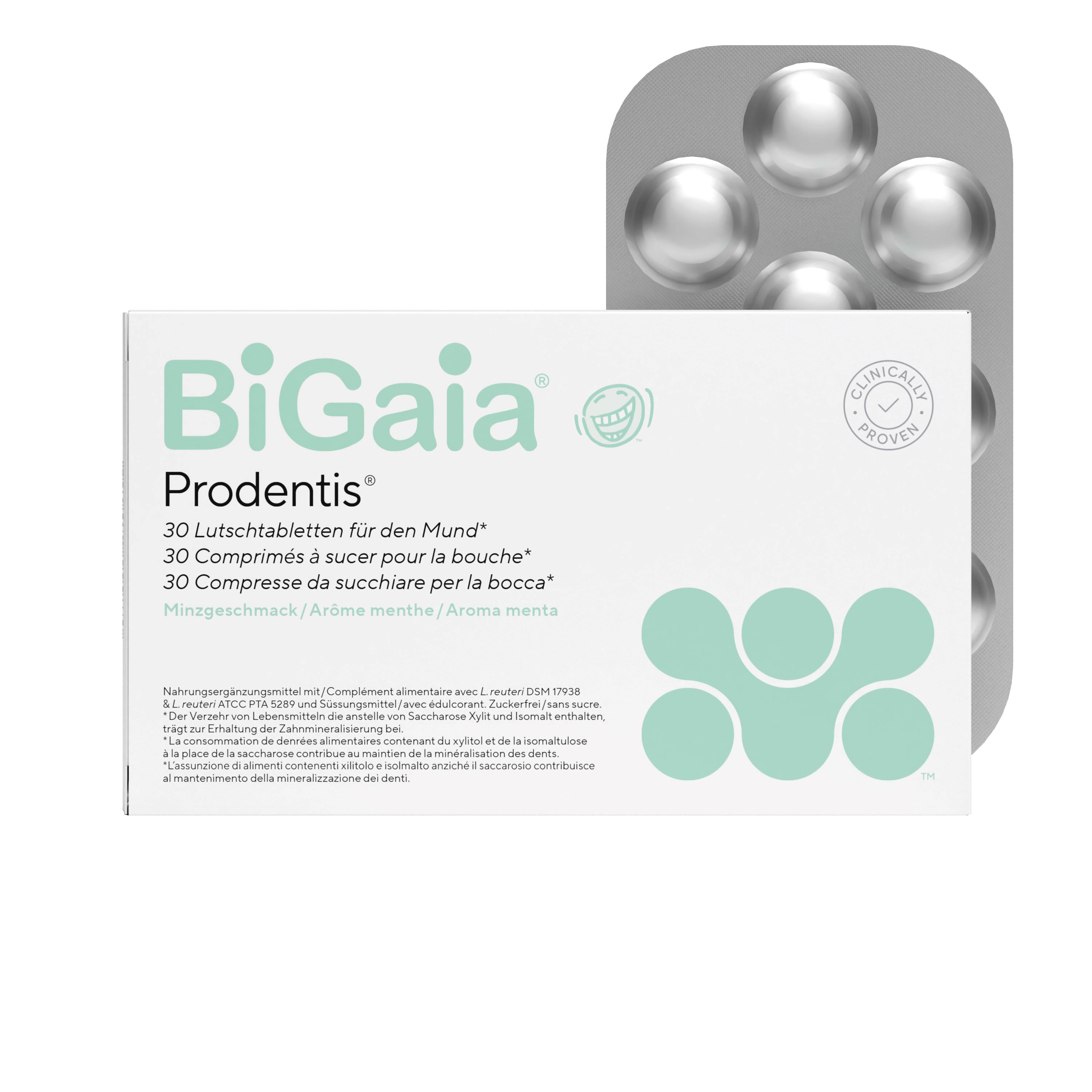 PRODENTIS Lutschtabl Minze Blist 30 Stk