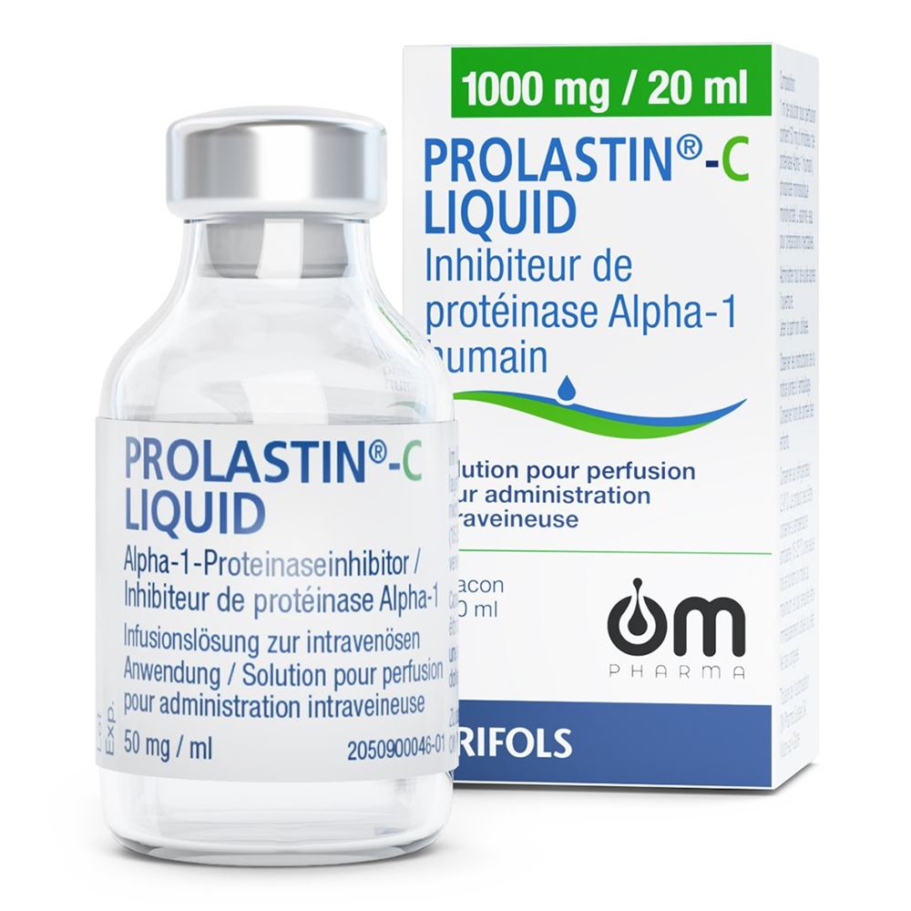 Prolastin-C Liquid 1 g/20ml, Hauptbild