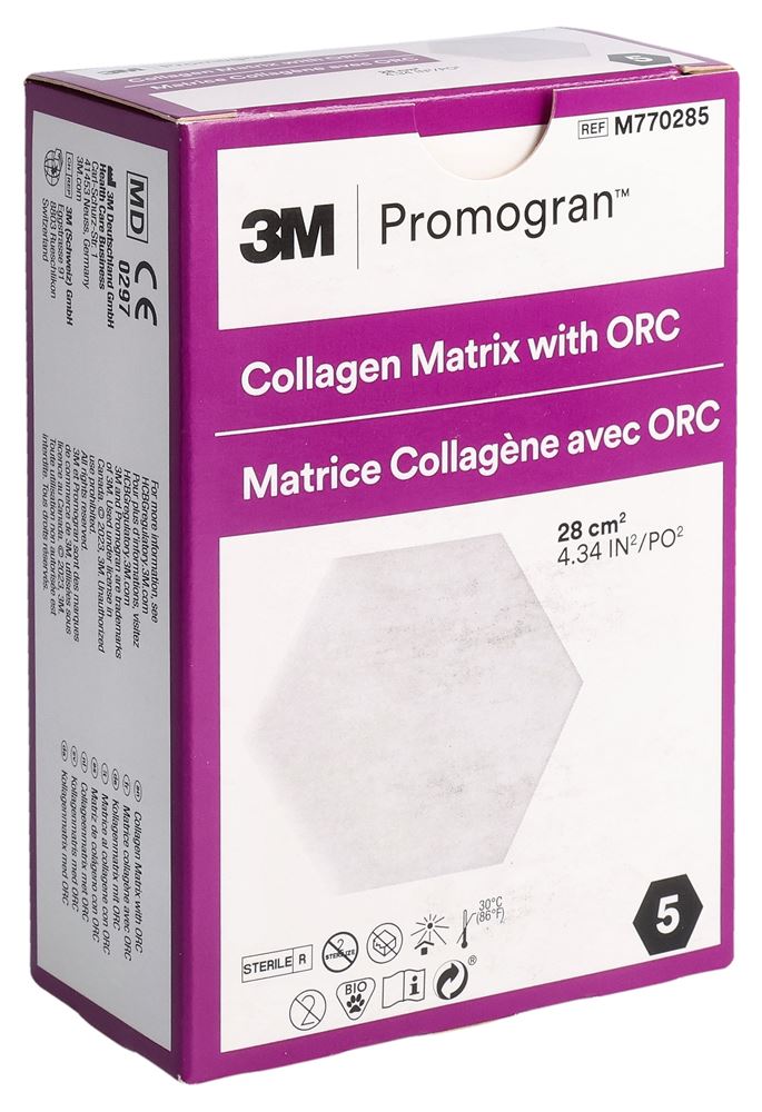 PROMOGRAN 28cm2 stérile 5 pce