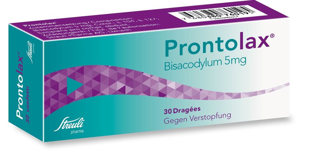 PRONTOLAX drag 5 mg blist 30 pce