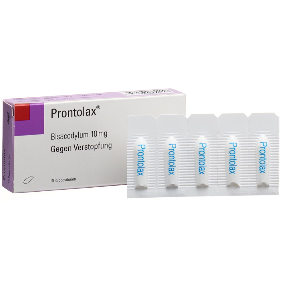 PRONTOLAX supp 10 mg blist 10 pce