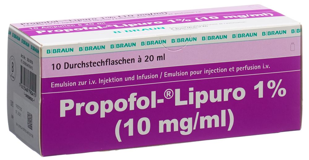 PROPOFOL LIPURO 1% 200 mg/20ml, image principale