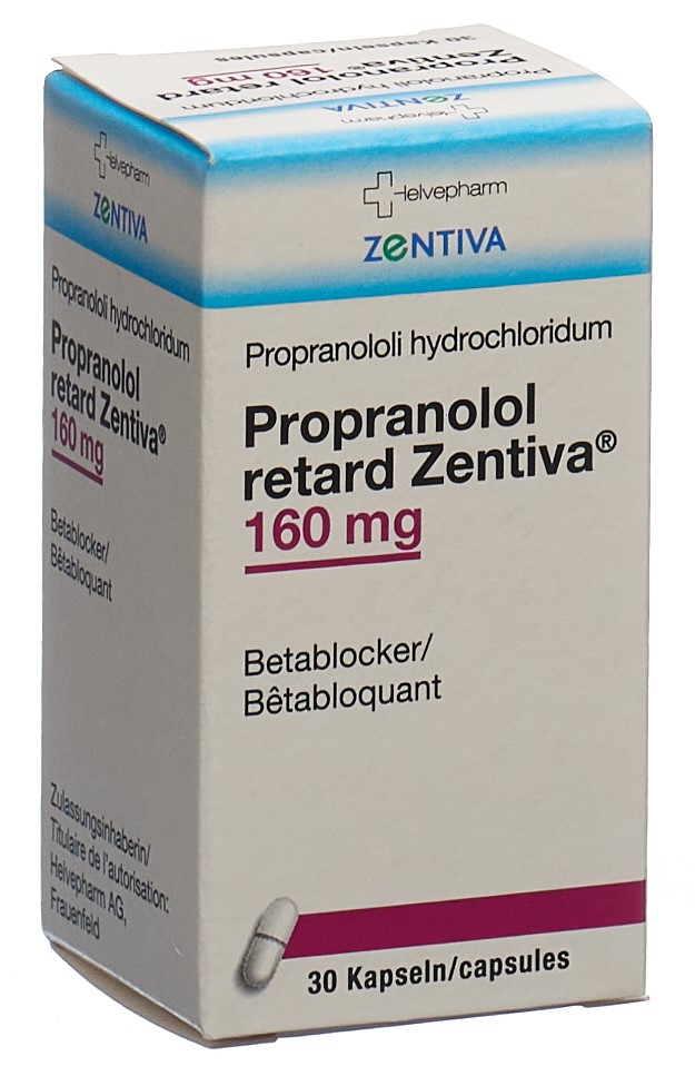 PROPRANOLOL retard Zentiva 160 mg