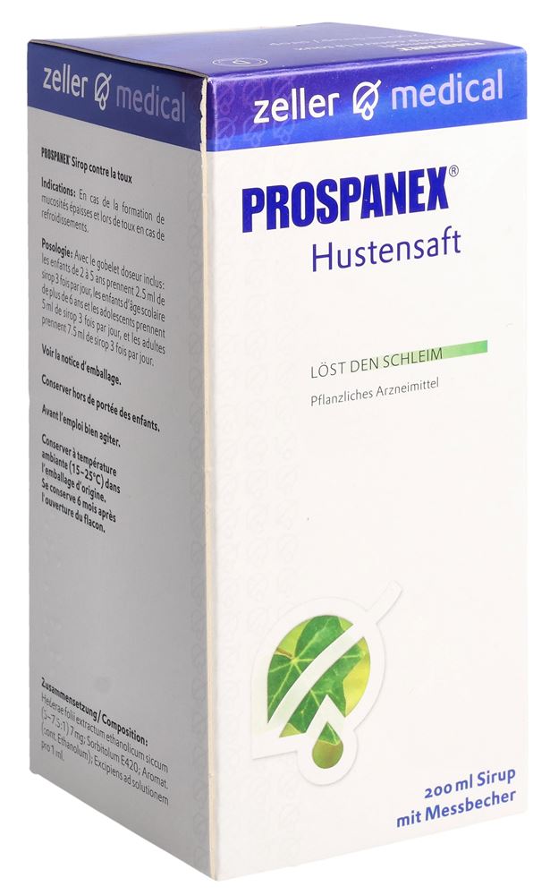 PROSPANEX Hustensaft, Hauptbild