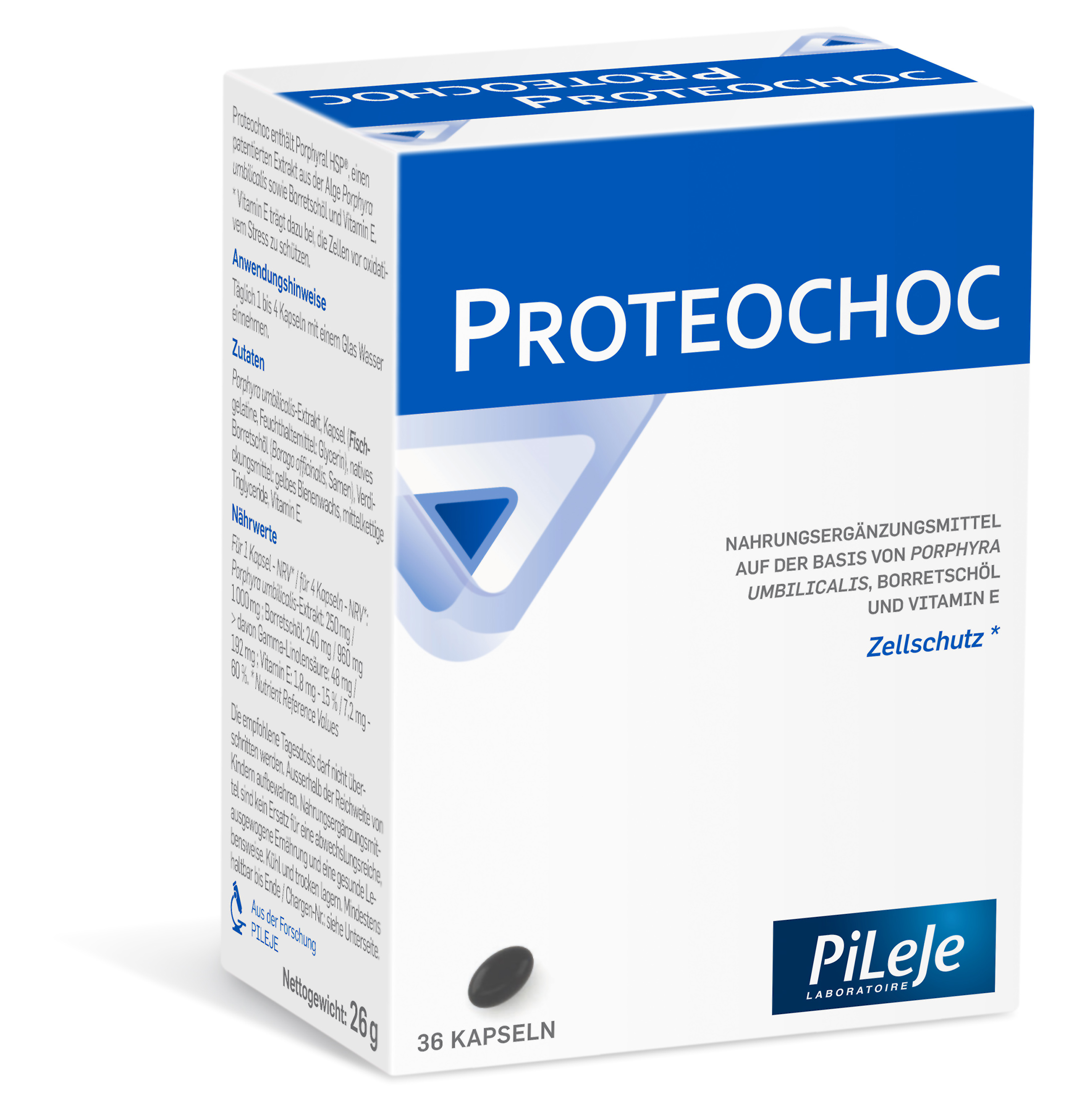PROTEOCHOC Kaps Blist 36 Stk, Hauptbild
