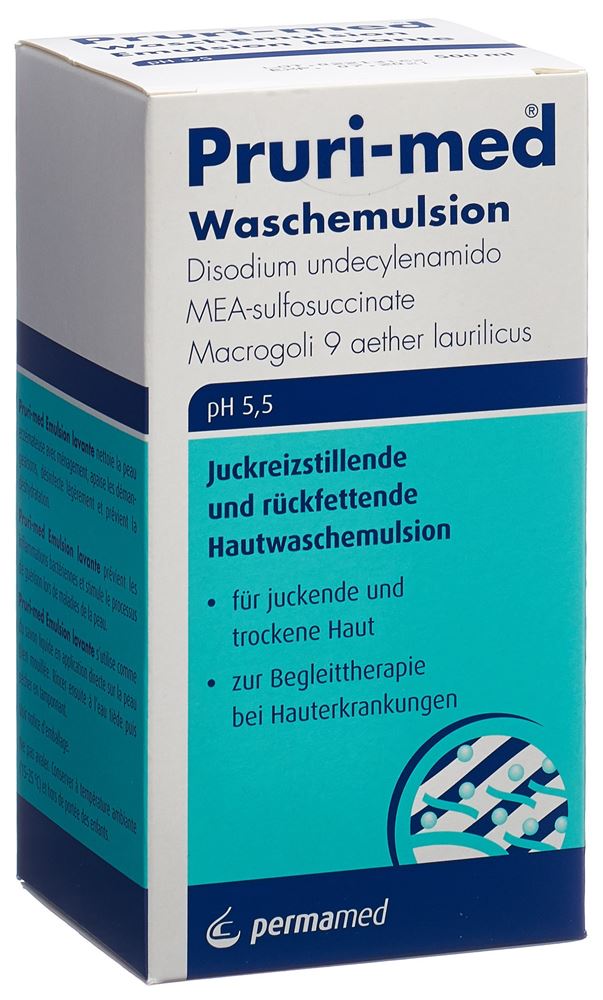 PRURI-MED émulsion lavante antiprurigineuse et liporestituante