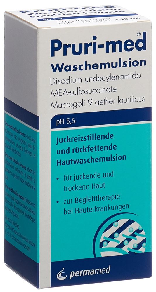 PRURI-MED émulsion lavante antiprurigineuse et liporestituante, image principale