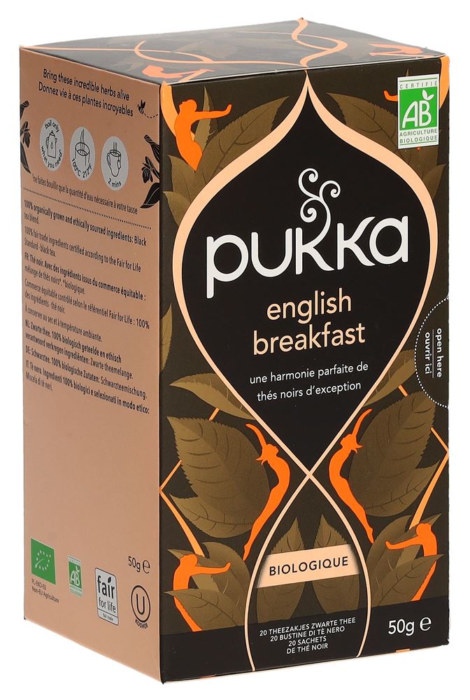 PUKKA Elegant English Breakfast Tee
