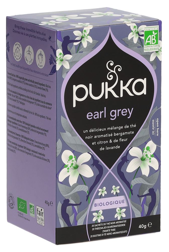 PUKKA Gorgous earl grey thé