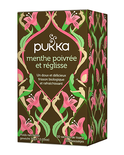 PUKKA Menthe poivrée et réglisse thé, image principale