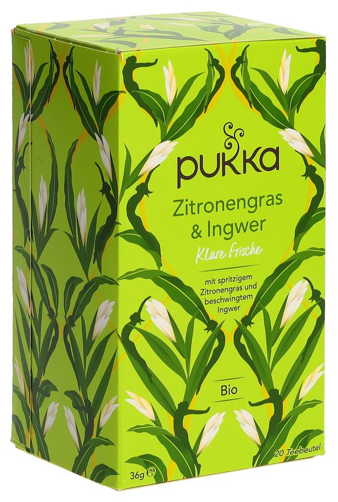 PUKKA Zitronengras & Ingwer Tee
