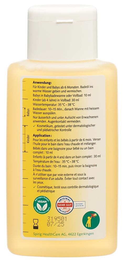 PULMEX Baby & Junior Badeöl, Bild 3 von 5