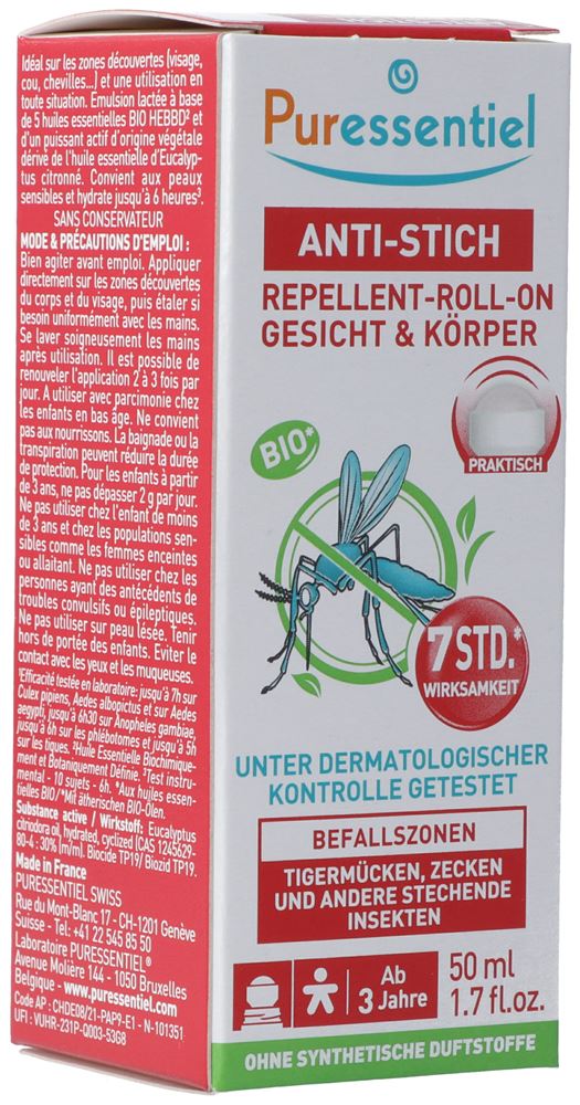 Puressentiel anti-pique roll-on répulsif