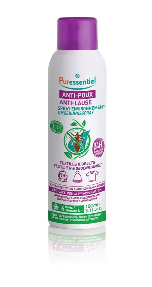 Puressentiel anti-poux spray environnement, image principale