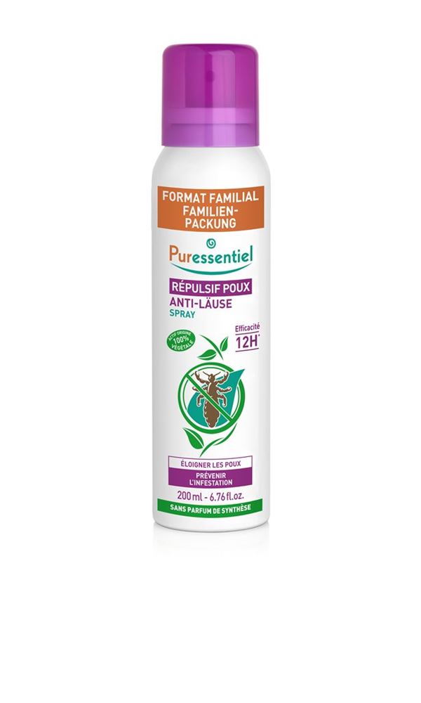 Puressentiel anti-poux spray répulsif, image principale