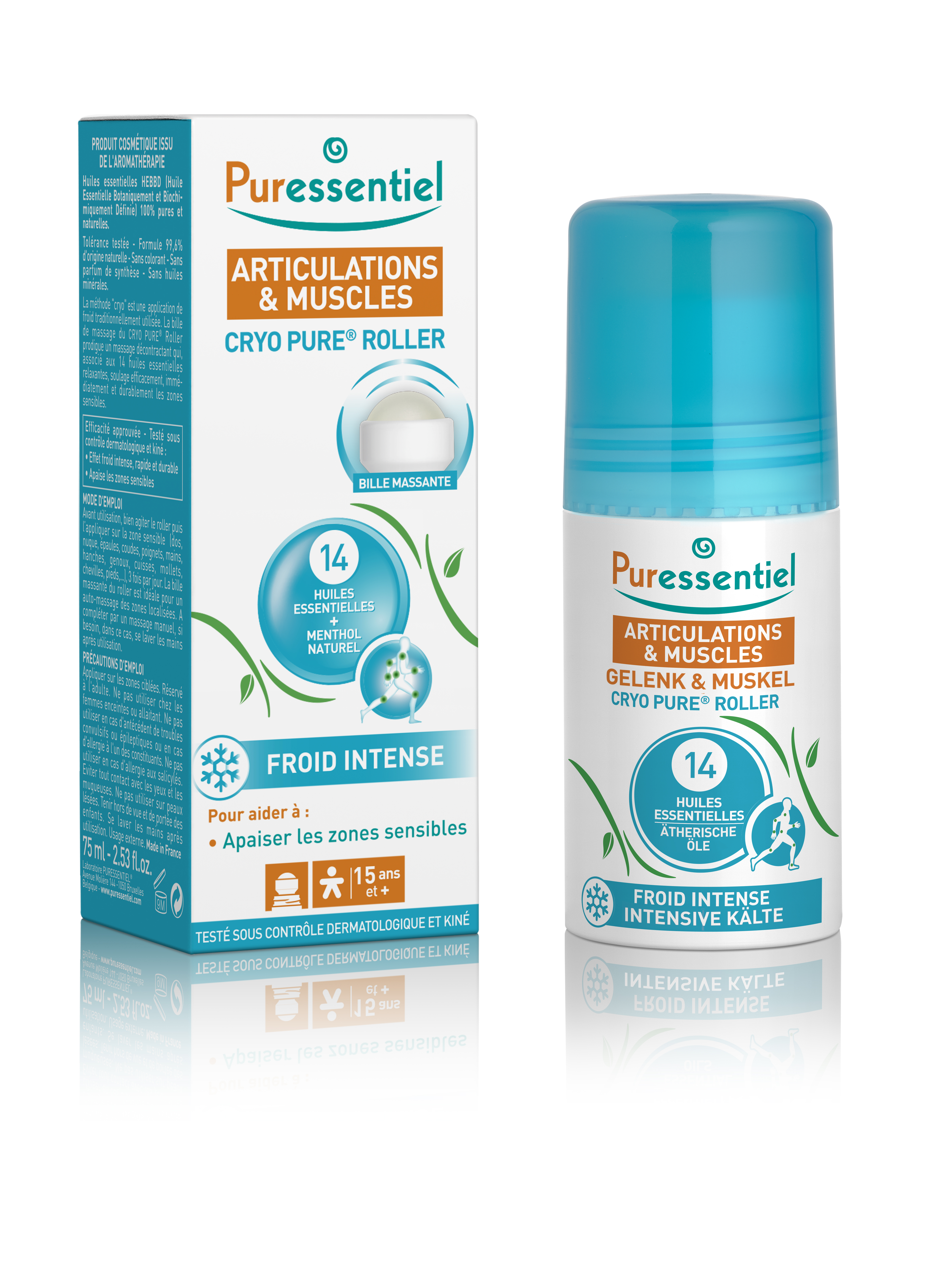 Puressentiel Cryo Pure Roll on Gelenke & Muskel, Hauptbild
