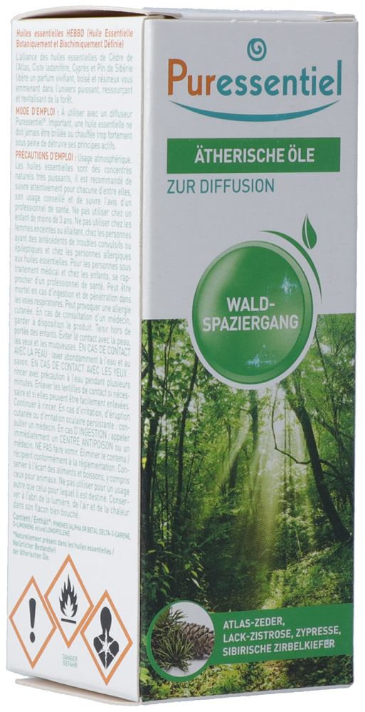Puressentiel diffuse promenade en forêt