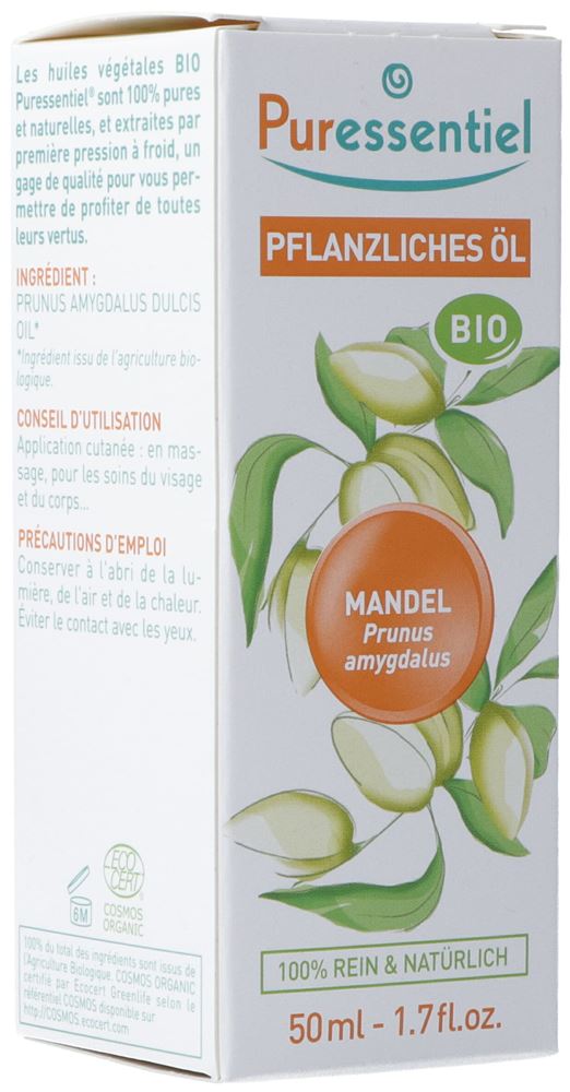Puressentiel huile végétale amande douce