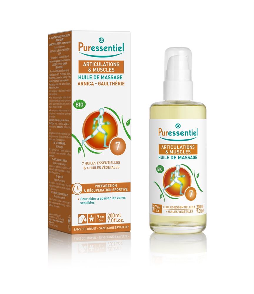 Puressentiel Massageöl Muskelanstrengung, Hauptbild