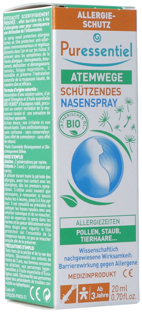 Puressentiel Nasenspray Schutz gegen Allergien