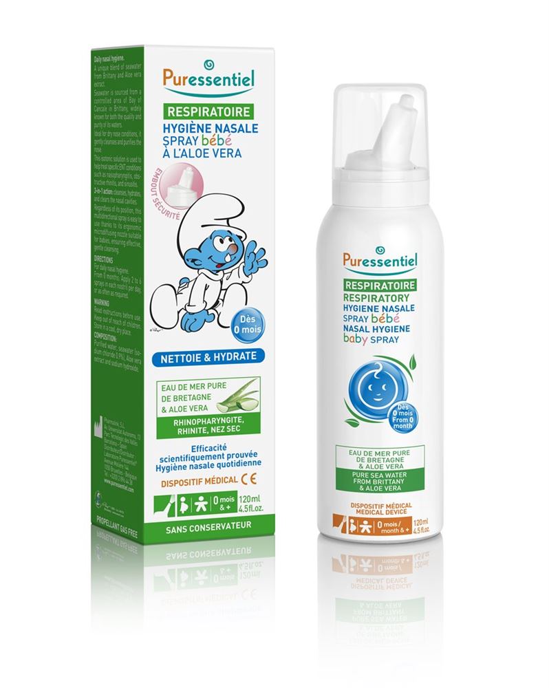 Puressentiel spray hygiène nasale bébé