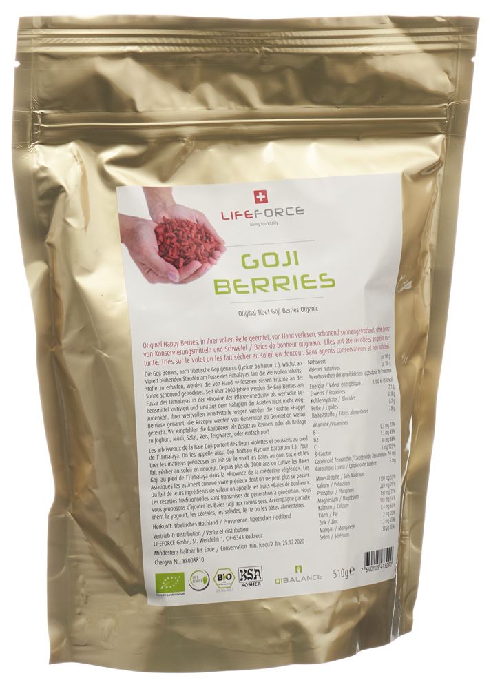 QIBALANCE Goji Berries, Hauptbild