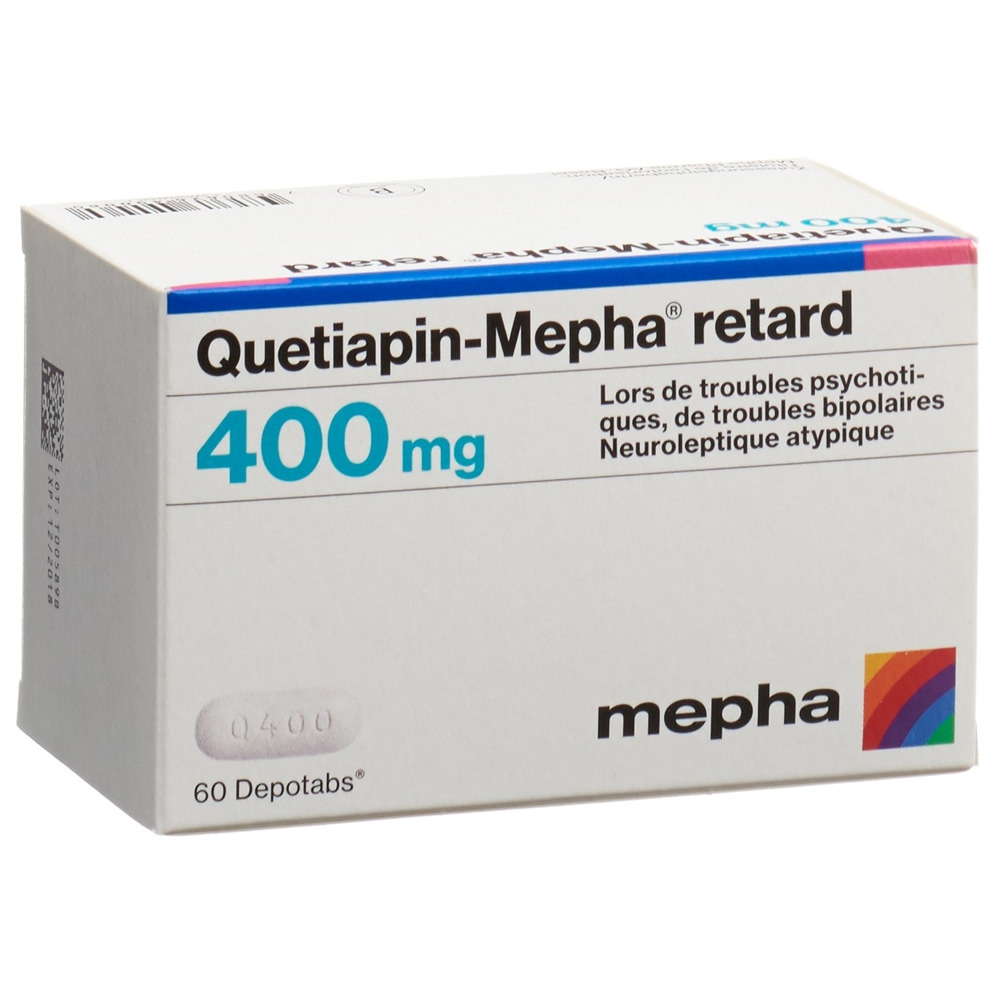 QUETIAPINE retard 400 mg, Bild 2 von 2