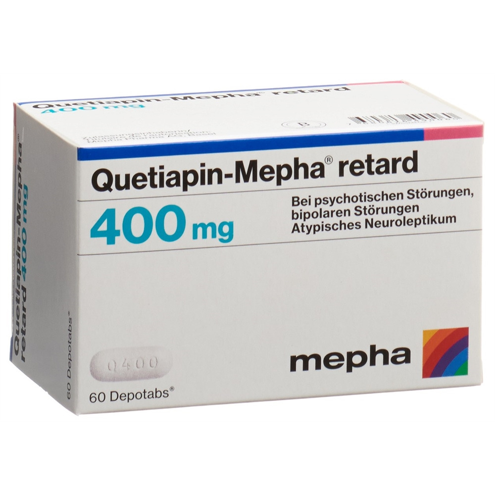 QUETIAPINE retard 400 mg, Hauptbild