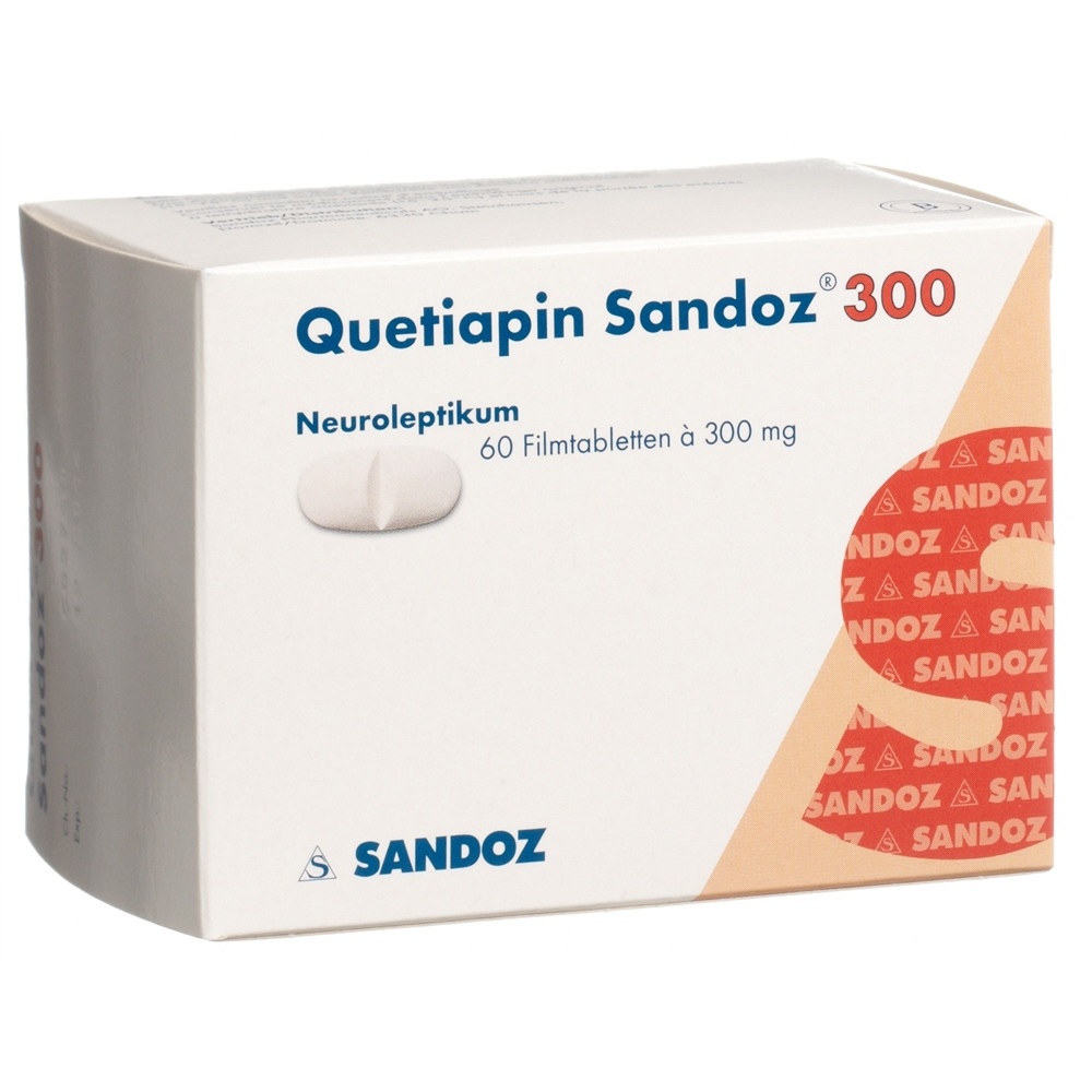 QUETIAPINE Sandoz 300 mg