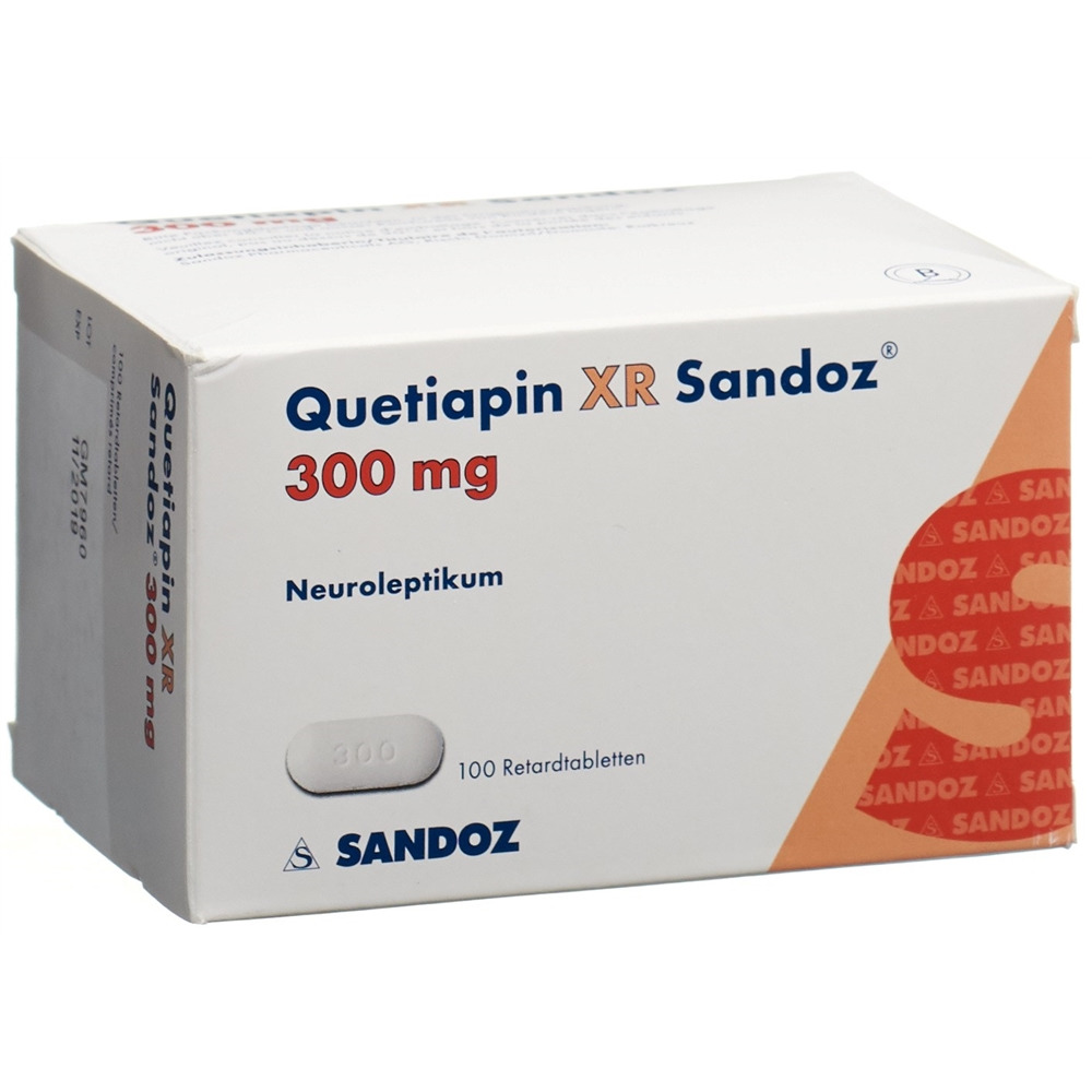 QUETIAPINE XR Sandoz 300 mg, Hauptbild