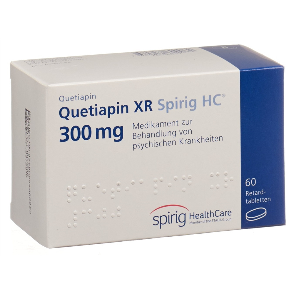 QUETIAPINE XR Spirig HC 300 mg, Hauptbild