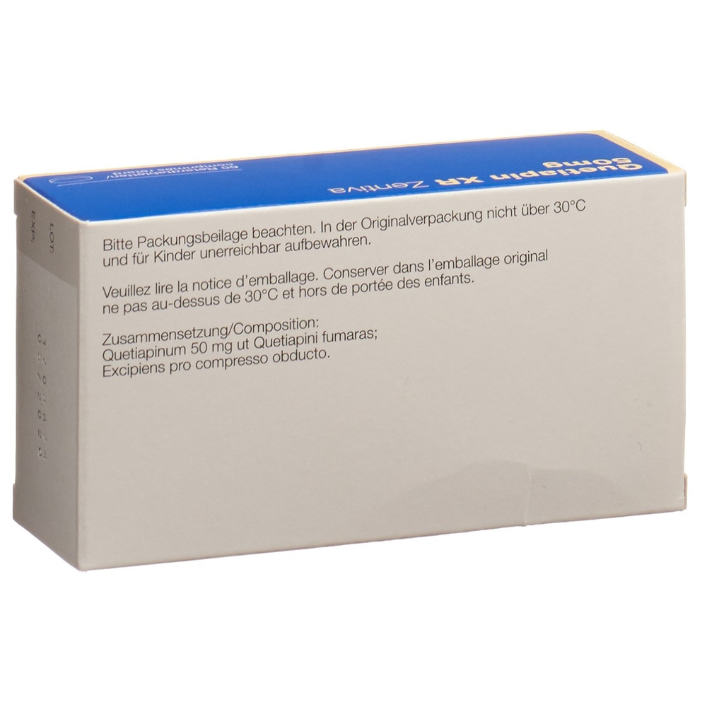 QUETIAPINE XR Zentiva 50 mg, Bild 2 von 2
