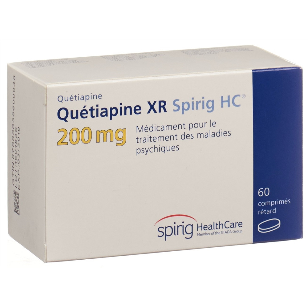 QUETIAPINE XR Spirig HC 200 mg, image 2 sur 2