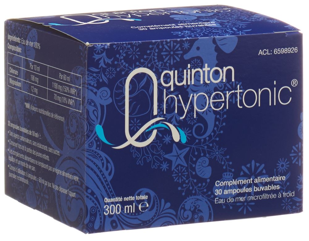 Quinton hypertonic 21 g/l